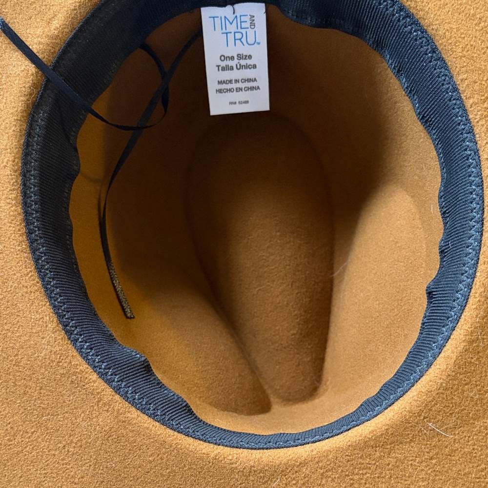 Deep Tan Western Hat - Picture 5 of 6